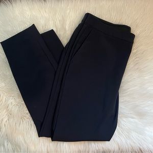 Theory-Navy Blue Pull-On Ankle Trousers- Women's size 10